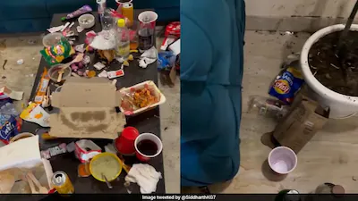 Airbnb host shared viral video showing guests left property filthy