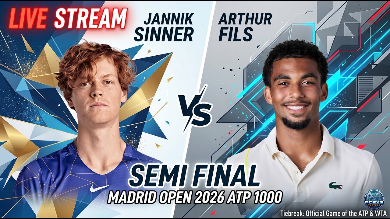 Arthur Fils Faces Tough Challenge in Madrid Open Semi-Finals Against Jannik Sinner