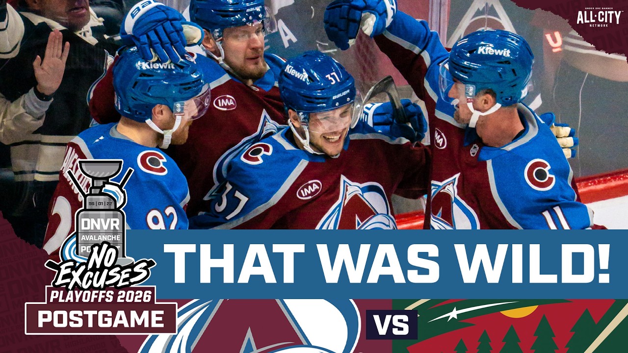 Cale Makar Shines in Avalanche’s Thrilling 9-6 Victory Over Wild in Game 1