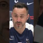 De Zerbi Faces Backlash from Spurs Fans Amidst Relegation Battle: What Happened?