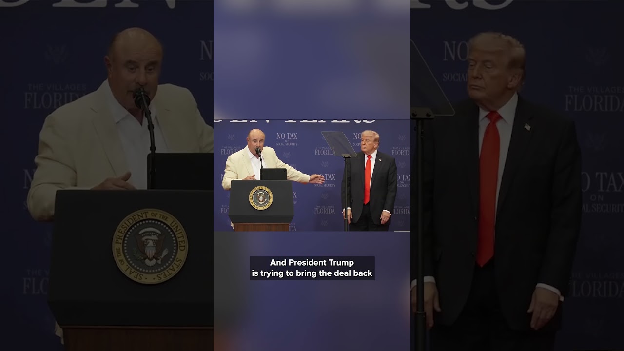 Dr. Phil Joins President Trump on Stage at Florida Event: What You Need to Know