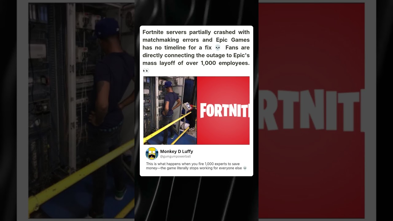 Fortnite Servers Experience Downtime Amid Exciting Overwatch Crossover Event