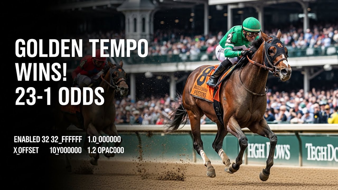 Golden Tempo Makes History at the 2026 Kentucky Derby with Cherie DeVaux as First Female Trainer