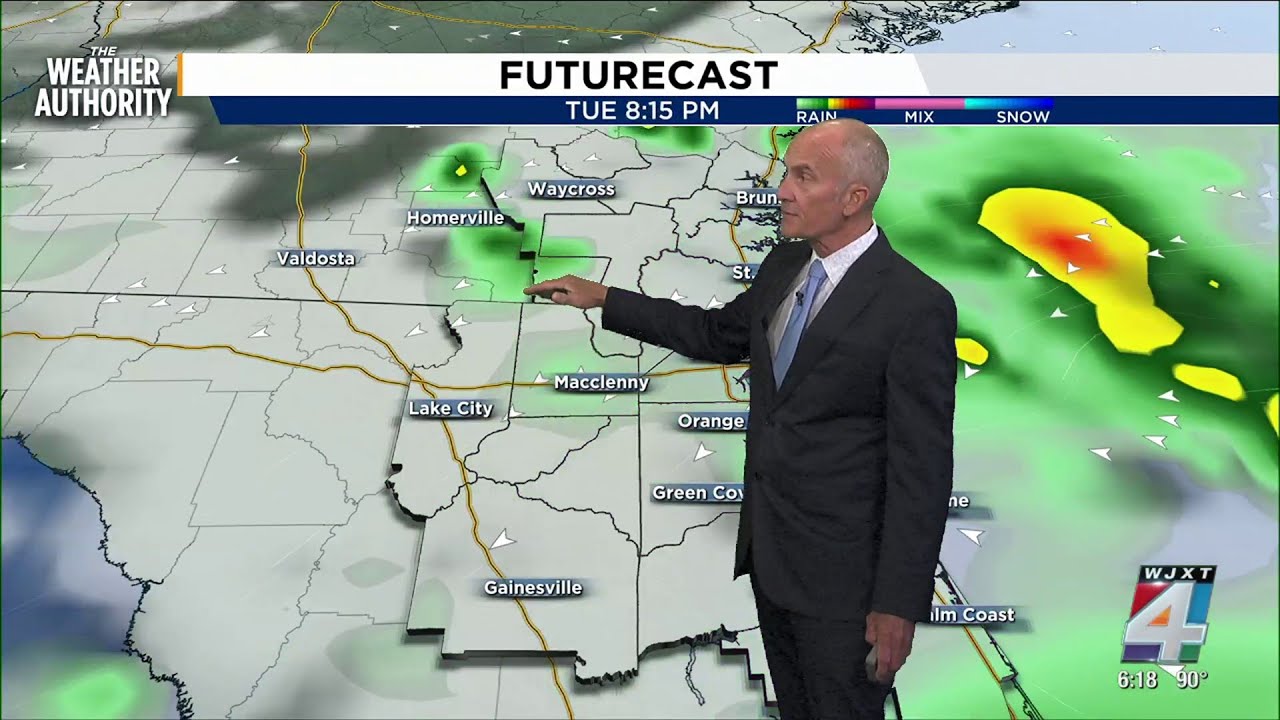 Jacksonville Weather Update: Sudden Temperature Drops and Storm Alerts Expected This Week