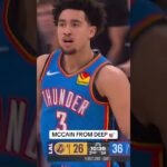Jared McCain Shines in Thunder’s Dominant Game 1 Victory Over Lakers