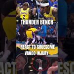 Jarred Vanderbilt Suffers Gruesome Finger Injury in Lakers’ Game 1 Loss to Thunder