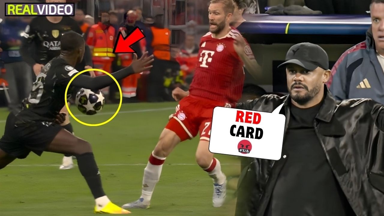 La main controversée de Joao Neves : Un penalty pour le Bayern contre le PSG ?