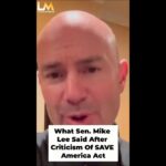 Mike Lee Draws Controversy with Elizabeth Warren Comparison Amid Spirit Airlines Fallout