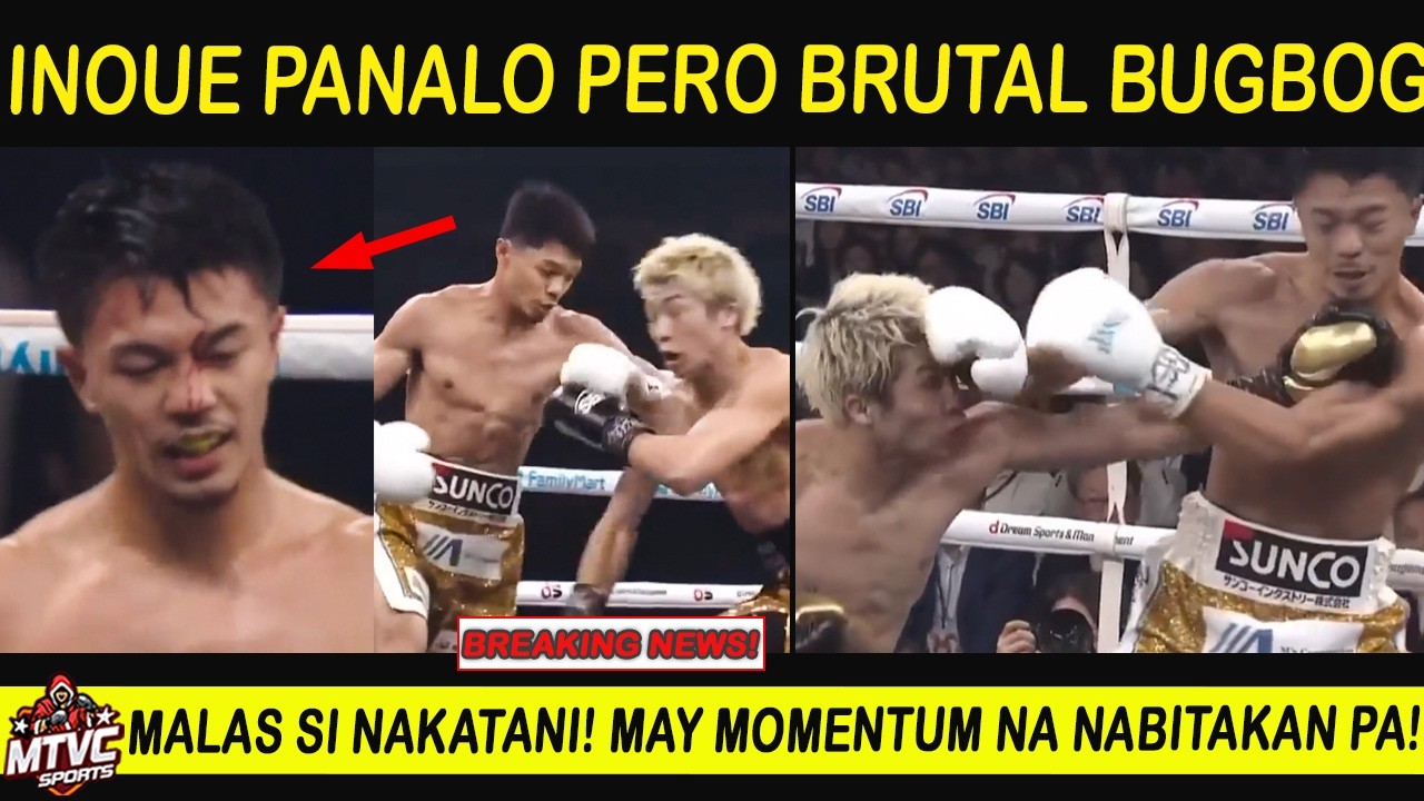 Naoya Inoue Triumphs Over Junto Nakatani in Historic Super Bantamweight Title Fight