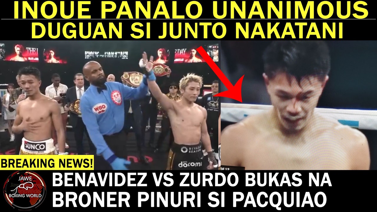 Naoya Inoue Triumphs Over Junto Nakatani to Retain Undisputed Super Bantamweight Crown