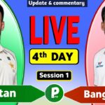 Pak Vs Ban Latest Update: Abdullah Fazal and Azan Awais Make Test Debuts in Thrilling Match