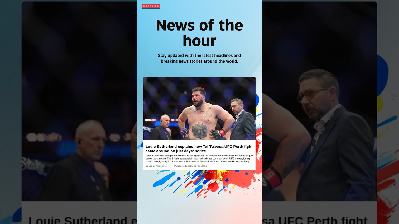 Tai Tuivasa Latest Update: A Tough Loss at UFC Perth Marks Seventh Straight Defeat