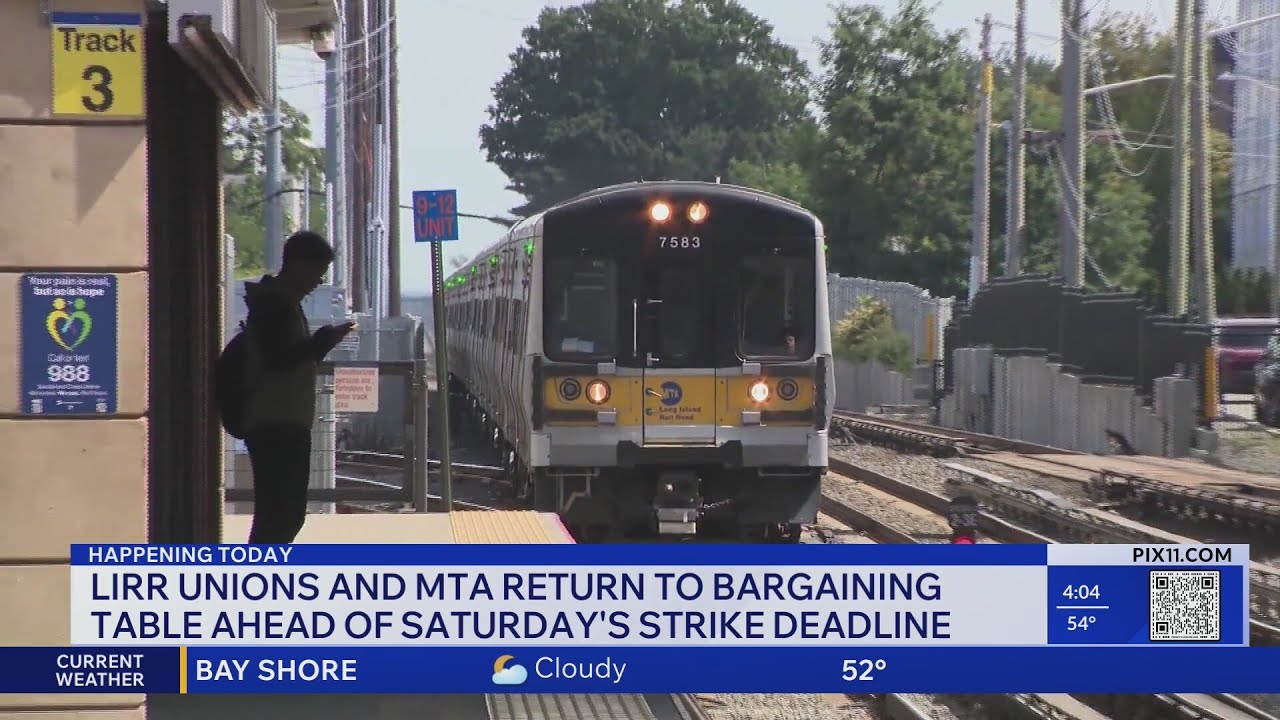 Urgent LIRR Strike Looms as Unions and MTA Fail to Reach Agreement Ahead of Saturday Deadline