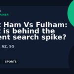 West Ham Vs Fulham: what is behind the current search spike? | GPTNewz
